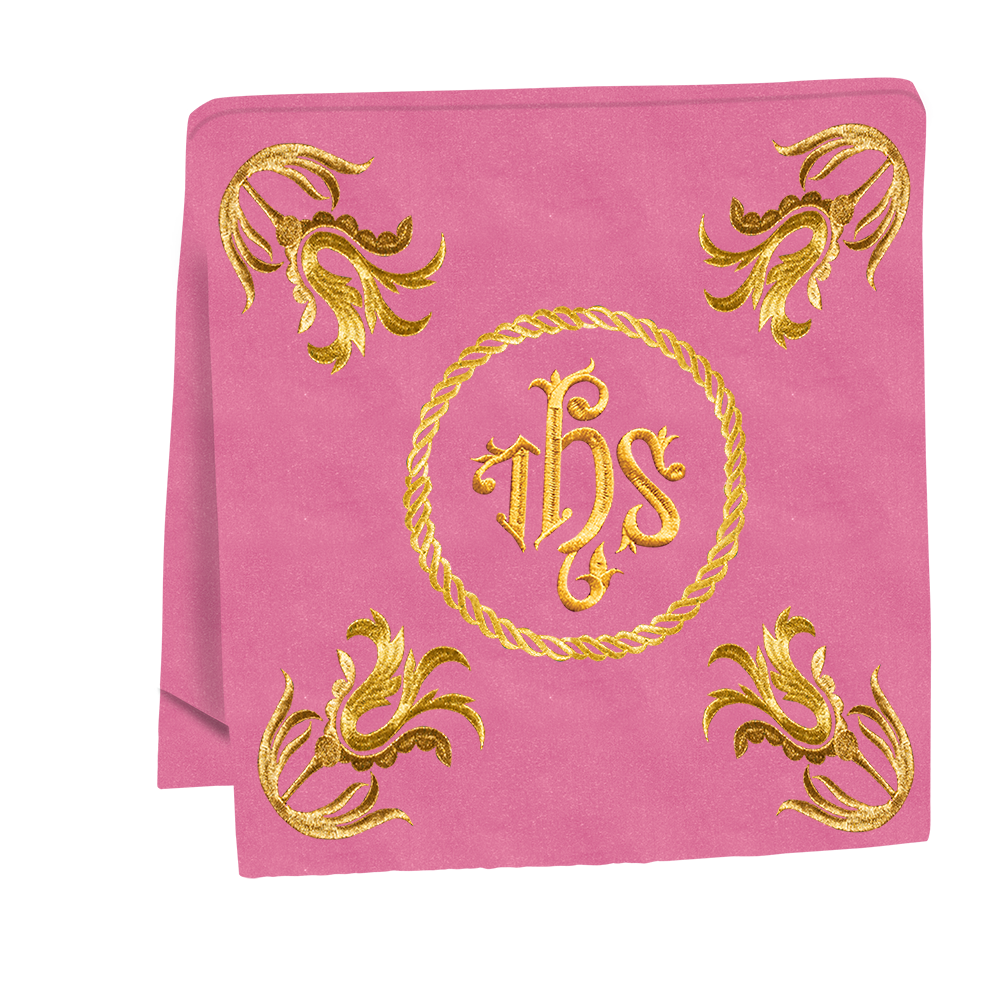 Church Altar Cloth with Refined Embroidery and Motif