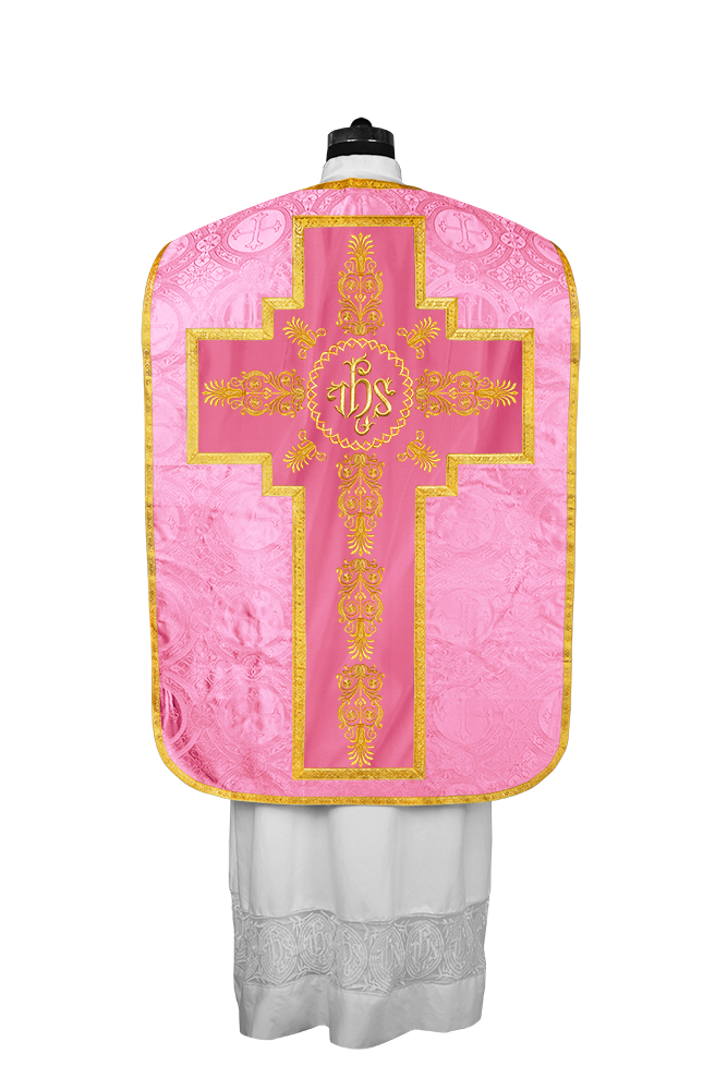 FIDDLEBACK WITH EMBROIDERED ORPHERY