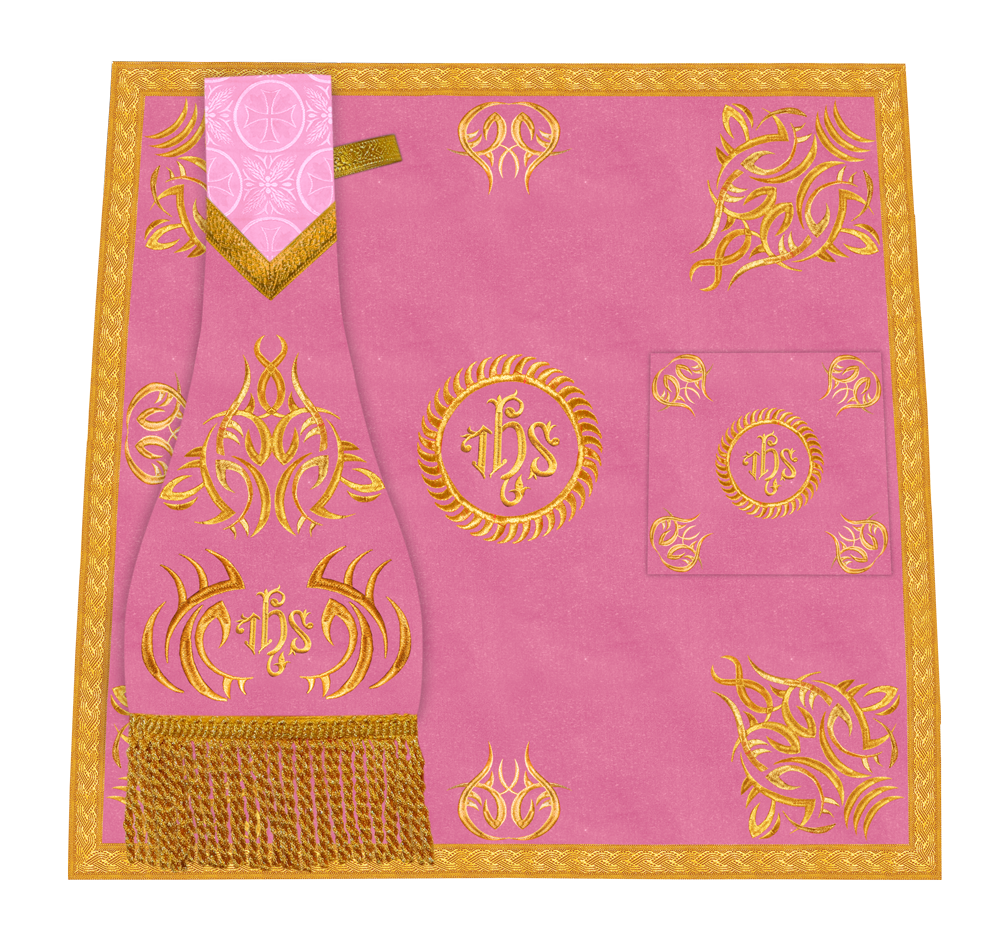 Altar Mass Set adorned with Spiritual embroidery