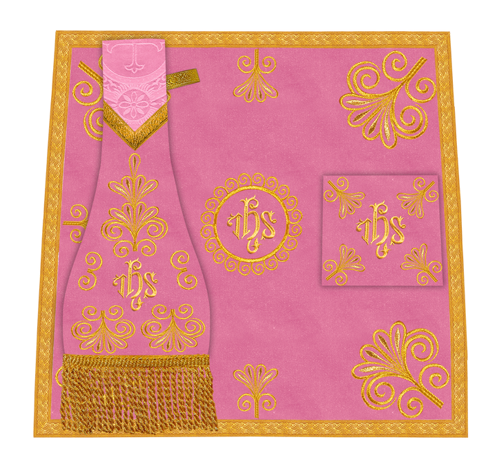 Gothic Chasuble with Ornate Embroidery