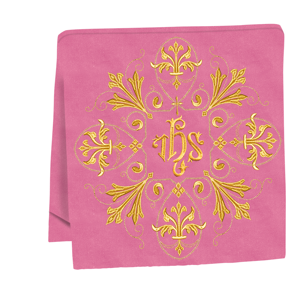Embroidered Altar mass Set with motif and Trims