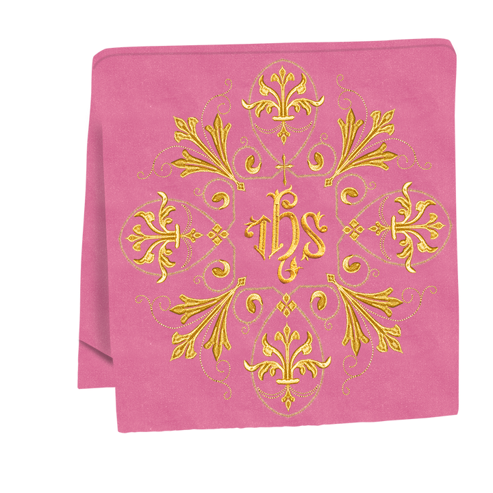 Embroidered Altar mass Set with motif and Trims