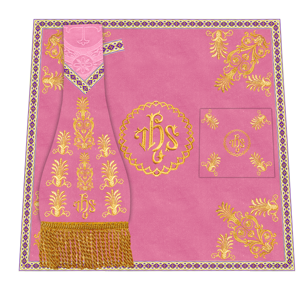 Embroidered Motif and Trims Mass set