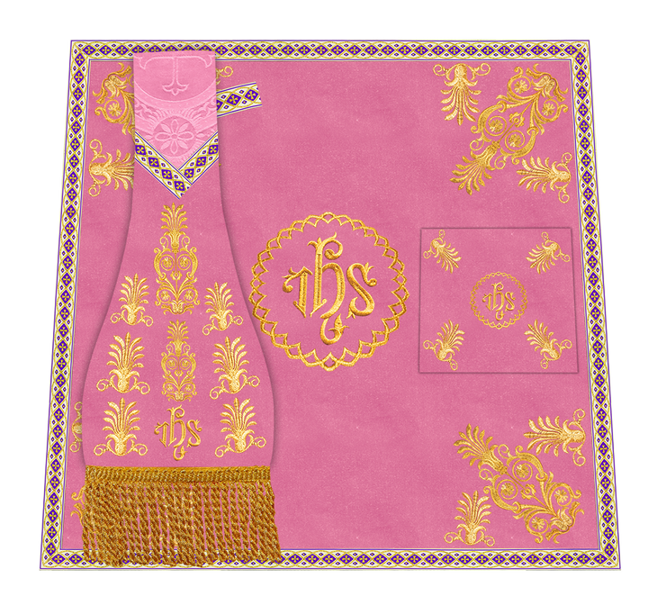 Embroidered Motif and Trims Mass set