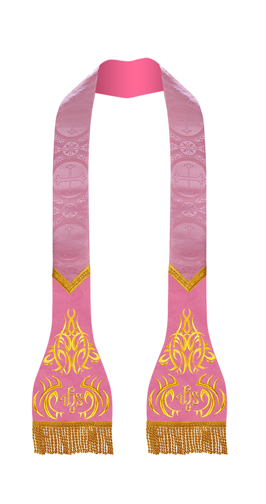 Roman Stole with Spiritual motif