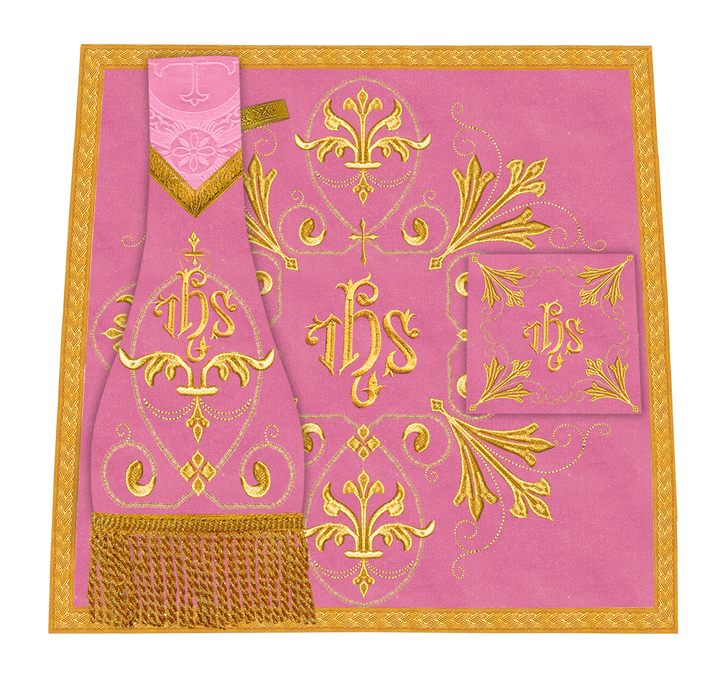 Gothic Chasuble with Ornate Lace