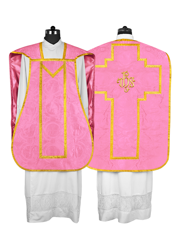 Roman Chasuble with adorned motif