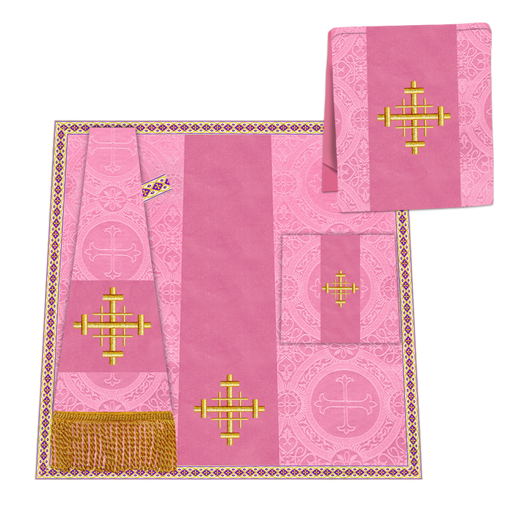 Enhanced Gothic Cope Vestments With Liturgical cross