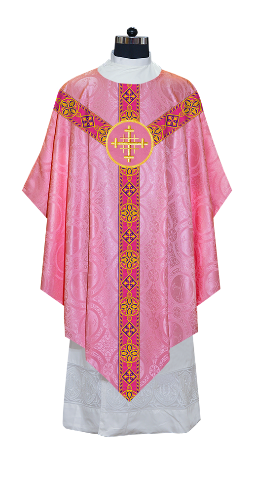 Pugin Style Chasuble Designed with Different Orphrey