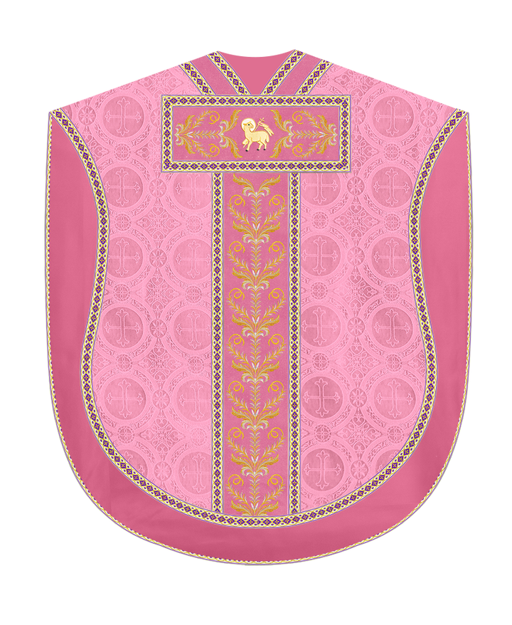 Borromean Chasuble Vestment With Liturgical Trims