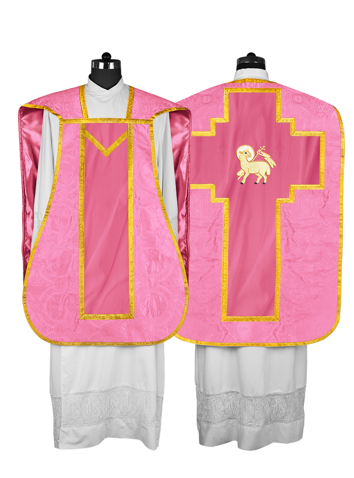 Fiddleback with spiritual motif