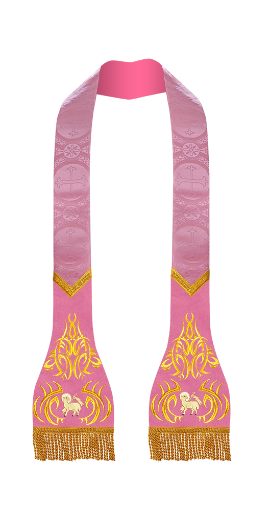 Roman Stole with Spiritual motif