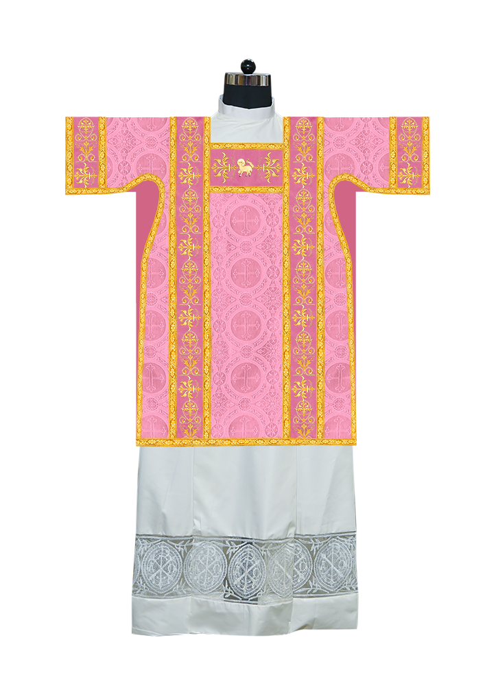 Tunicle Vestment with Adorned Orphrey