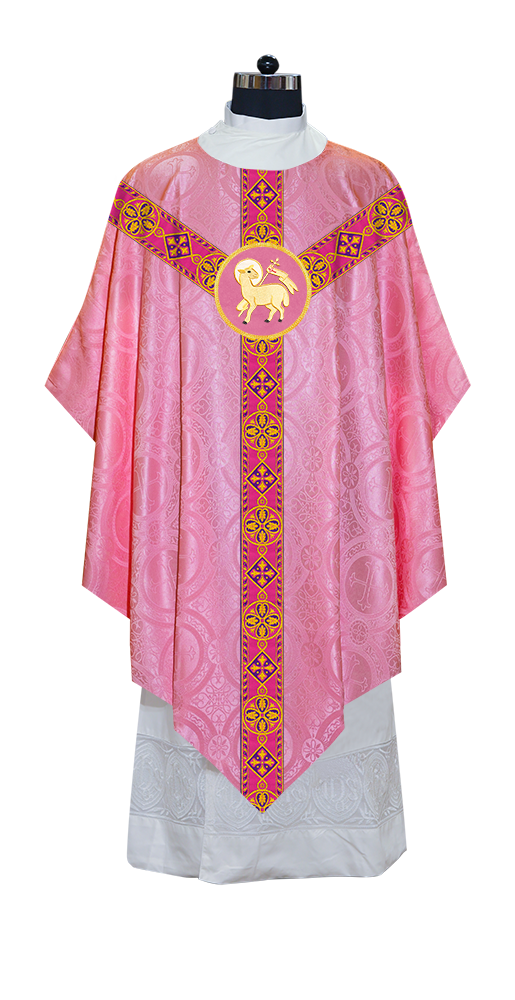 Pugin Style Chasuble Designed with Different Orphrey