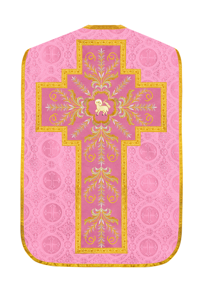 Roman Chasuble with liturgical motifs