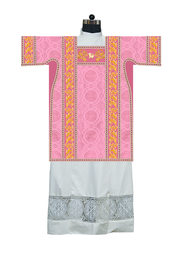 Tunicle Vestment with Woven Braids