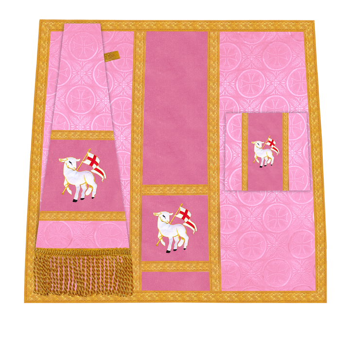 Mass Set adorned with Liturgical Motif