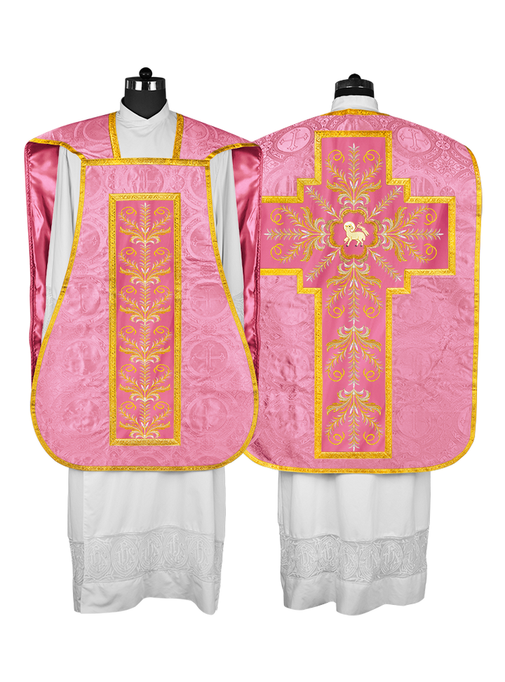 Roman Chasuble with liturgical motifs