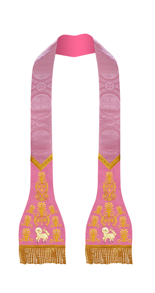 Roman Stole with embroidered motif