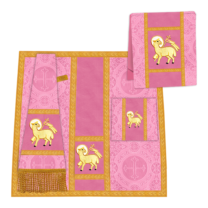 Roman Chasuble with adorned motif