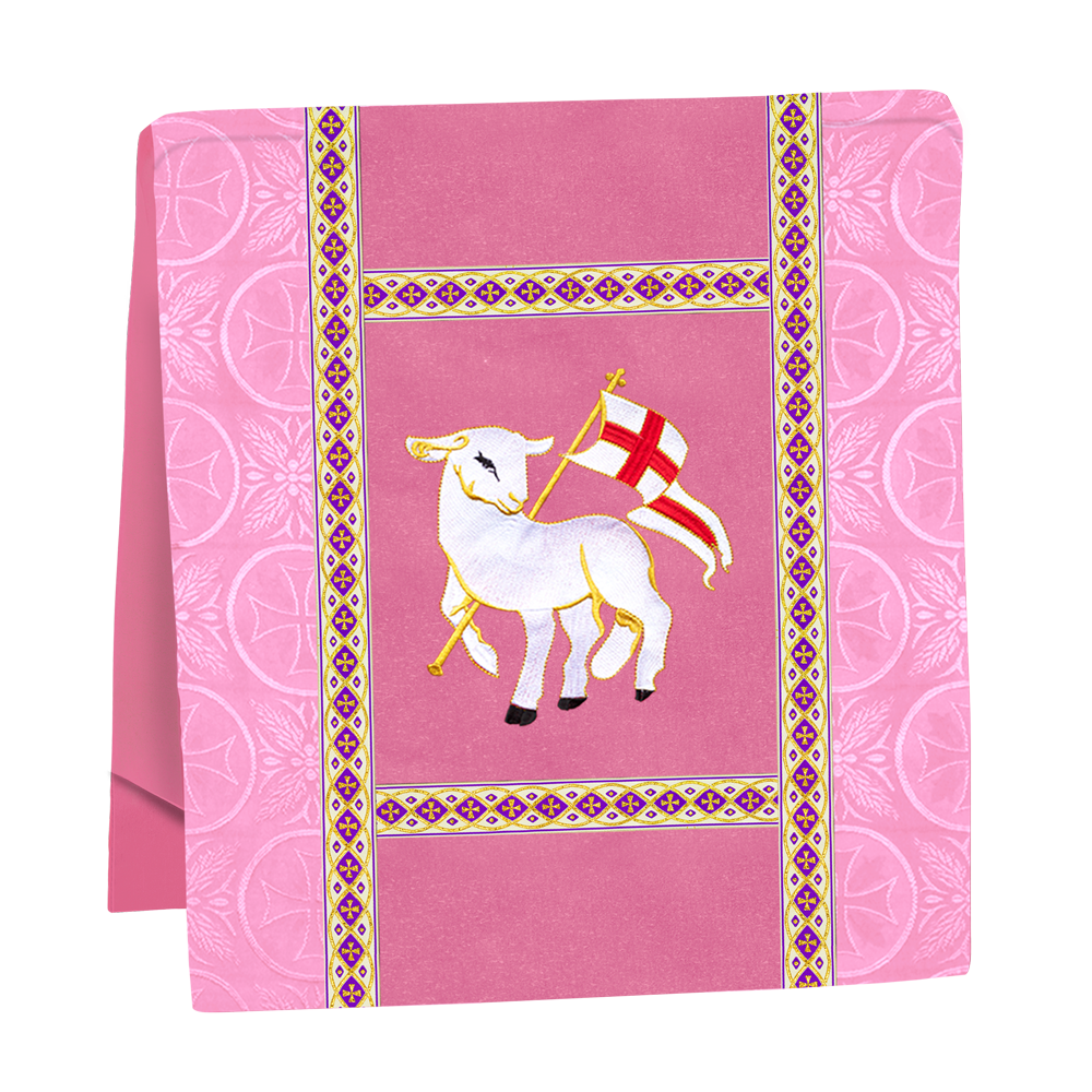 Altar Mass Set with Detailed Motif Embroidery