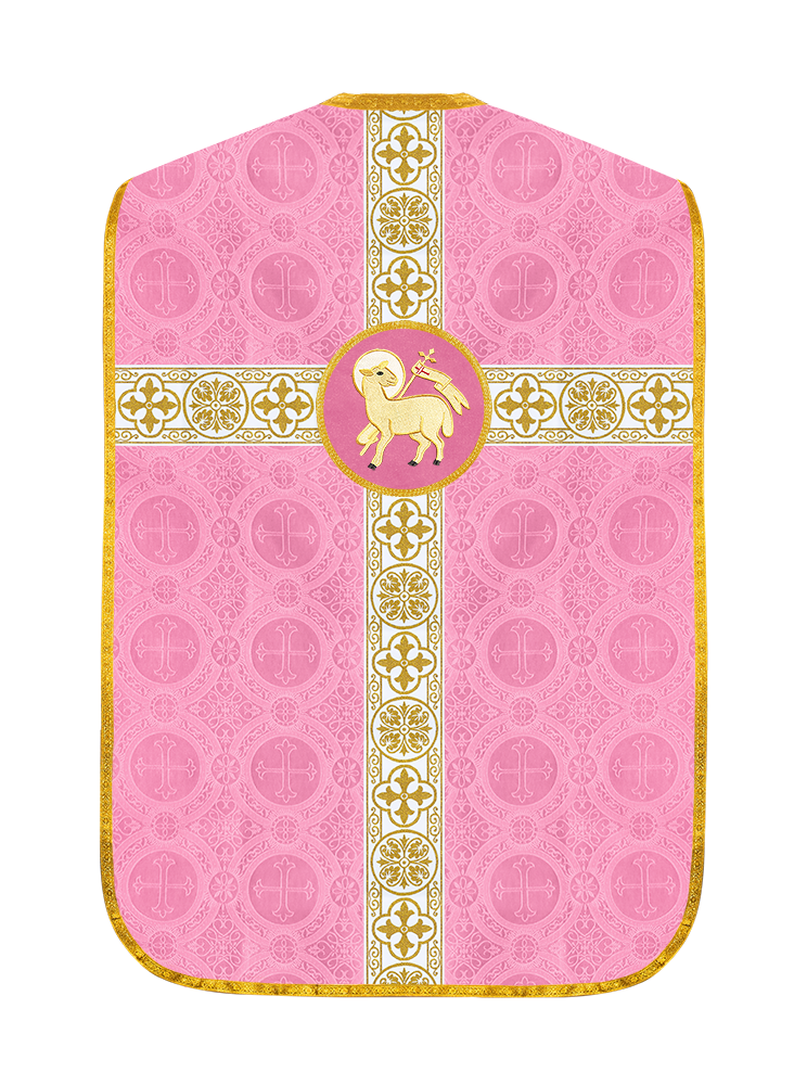 Roman Catholic Chasuble with Spiritual Motif