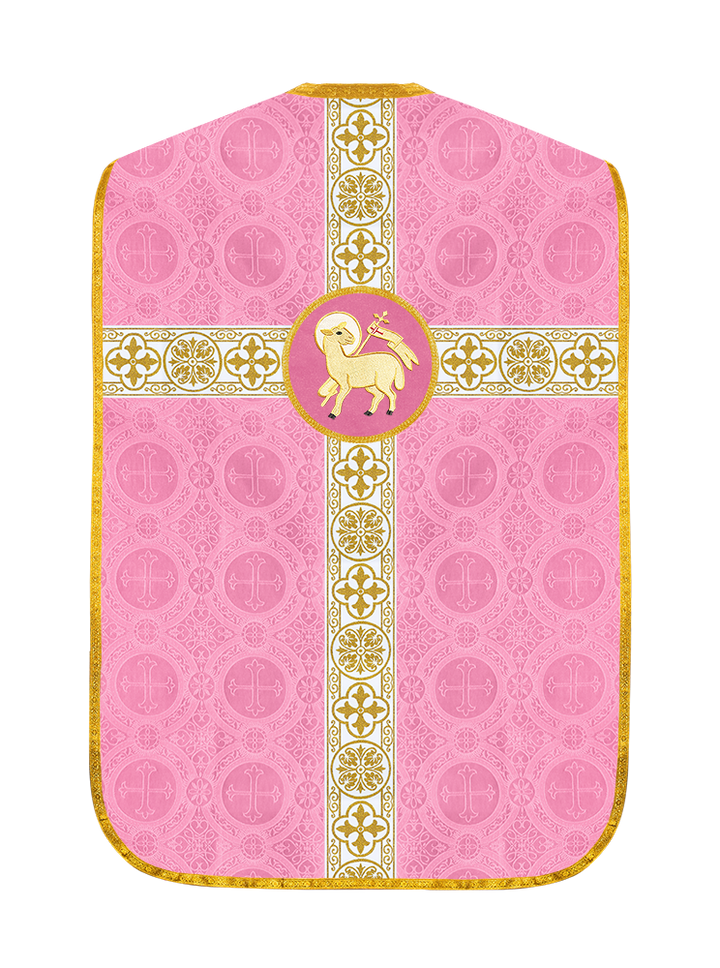 Roman Catholic Chasuble with Spiritual Motif