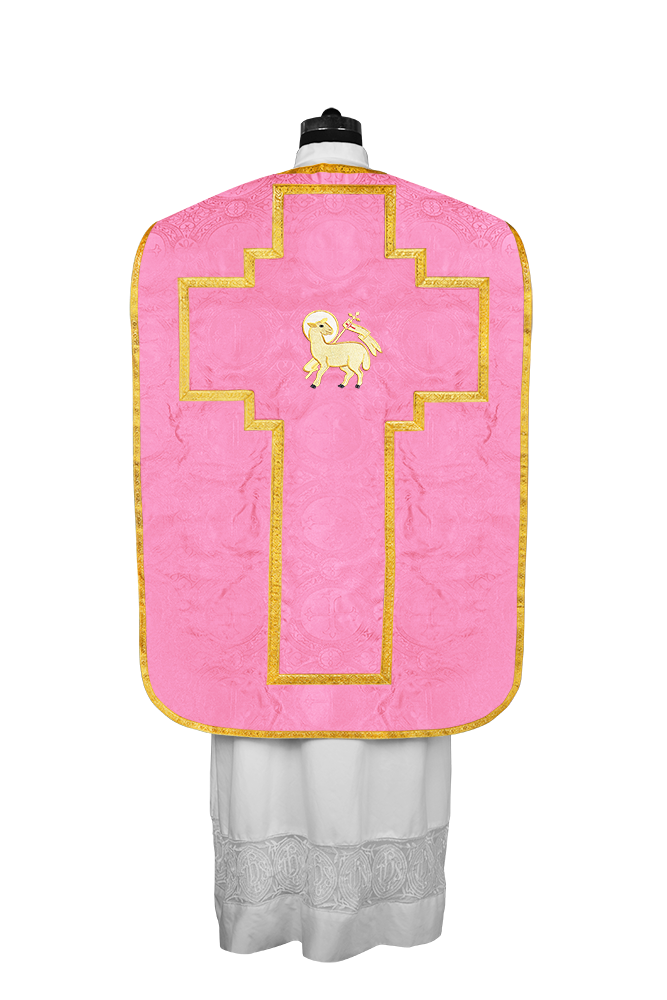 Roman Chasuble with adorned motif