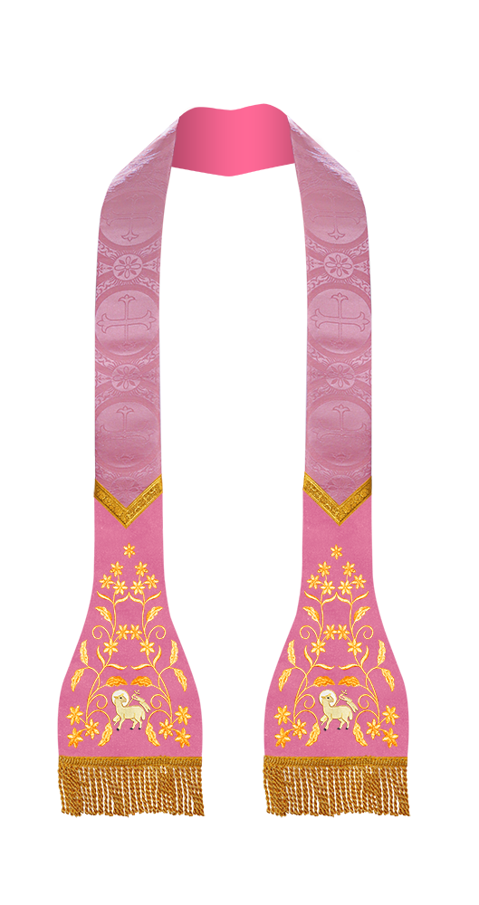 Roman Stole with Floral design