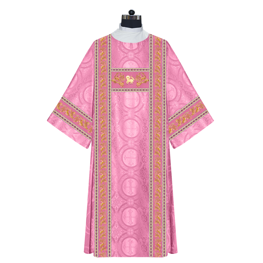 Dalmatics Vestments With Enhanced Embroidery