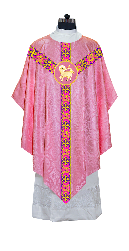 Pugin Style Chasuble Designed with Different Orphrey