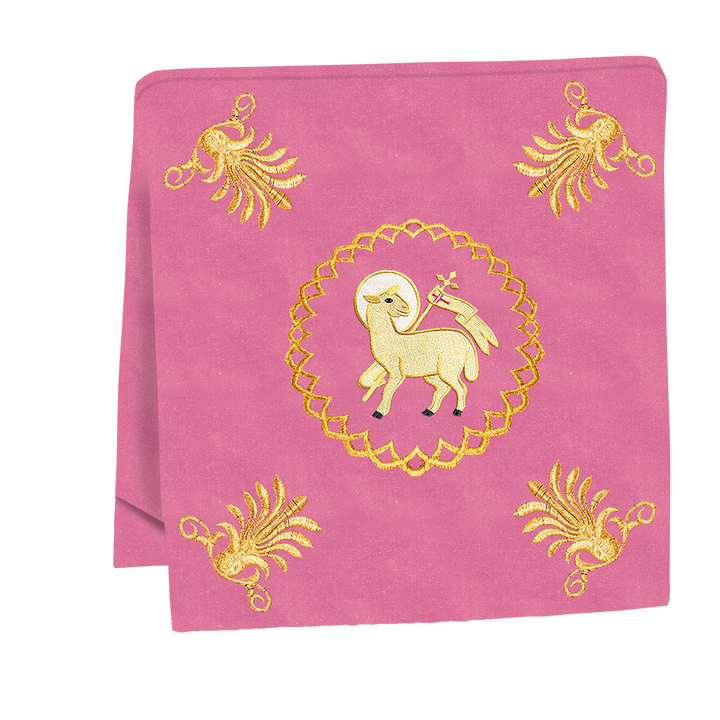 Liturgical Church Mass Set with Ornate Embroidered Details