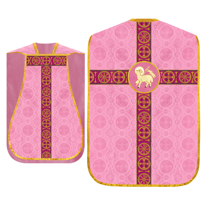 Roman Chasuble with Adorned Orphrey