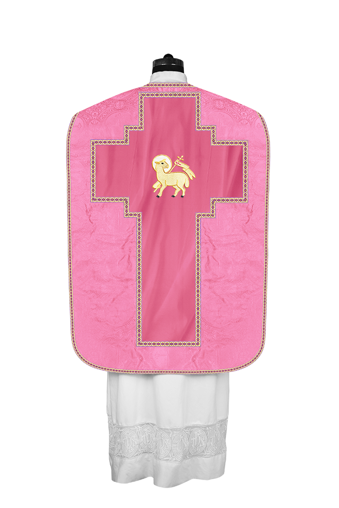 Roman chasuble with Motif and Trims