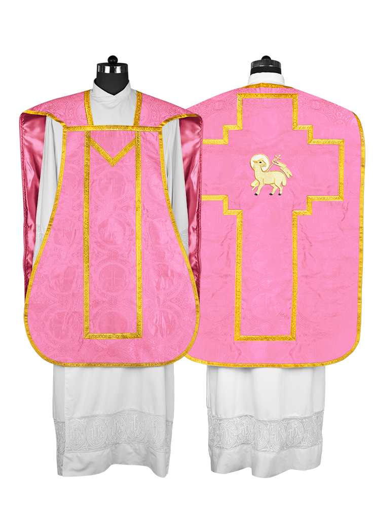Roman Chasuble with adorned motif