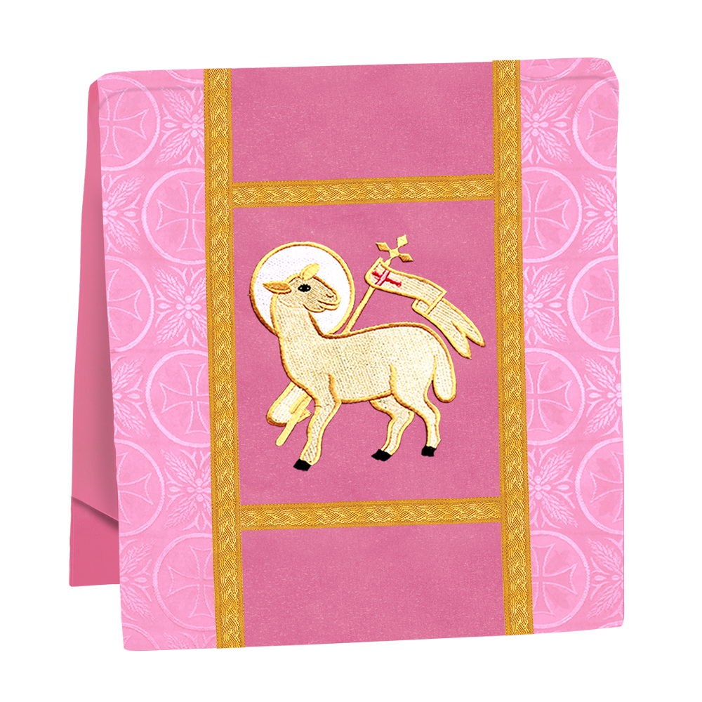 Handcrafted Altar Mass Set with Embroidered Motif