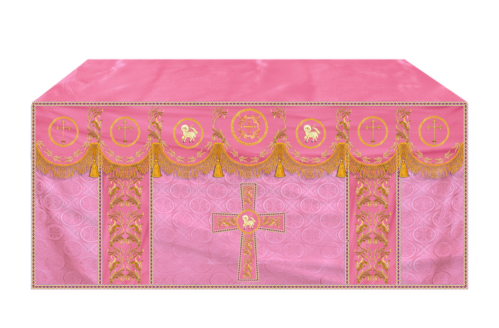 Handmade Church Altar Cloth with Traditional Embroidery