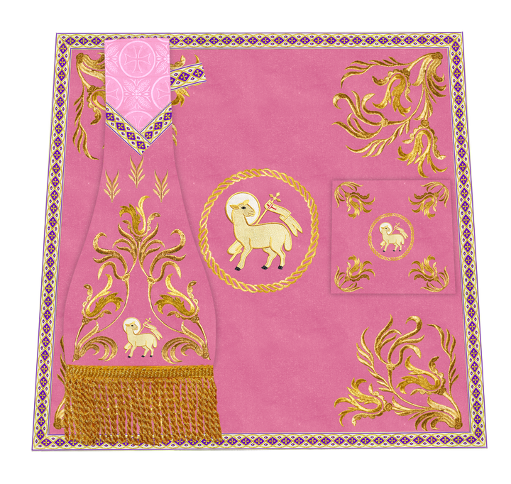 Mass Set with Intricate Embroidered Motif