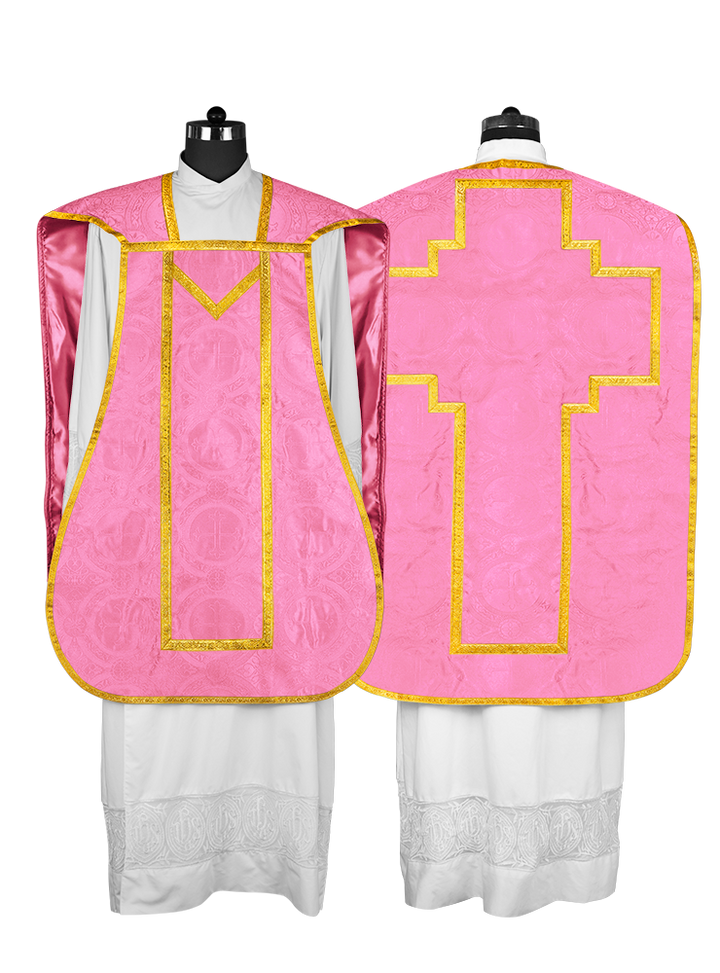 Roman Chasuble with adorned motif
