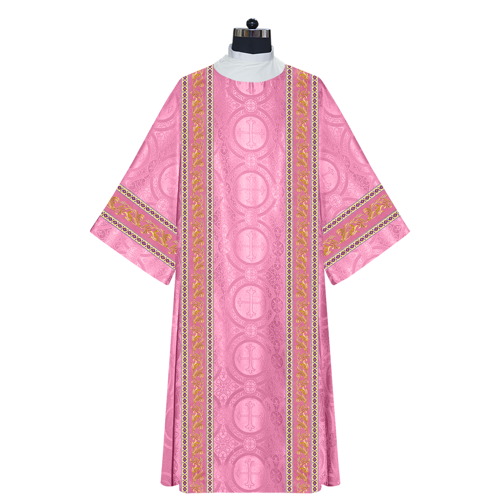 Dalmatics Vestments With Enhanced Embroidery