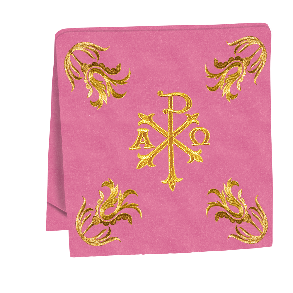 Liturgical Borromean Chasuble With Detailed Embroidery and Trims