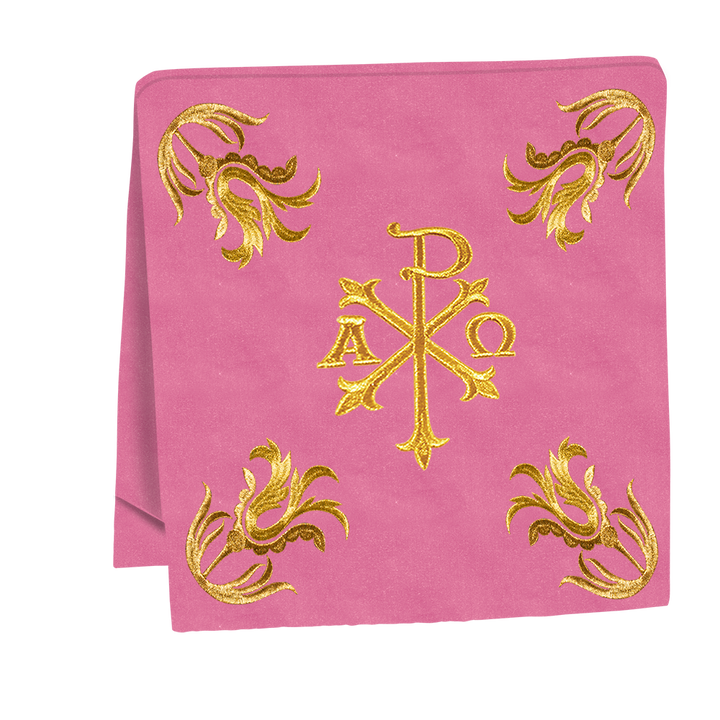 Liturgical Borromean Chasuble With Detailed Embroidery and Trims