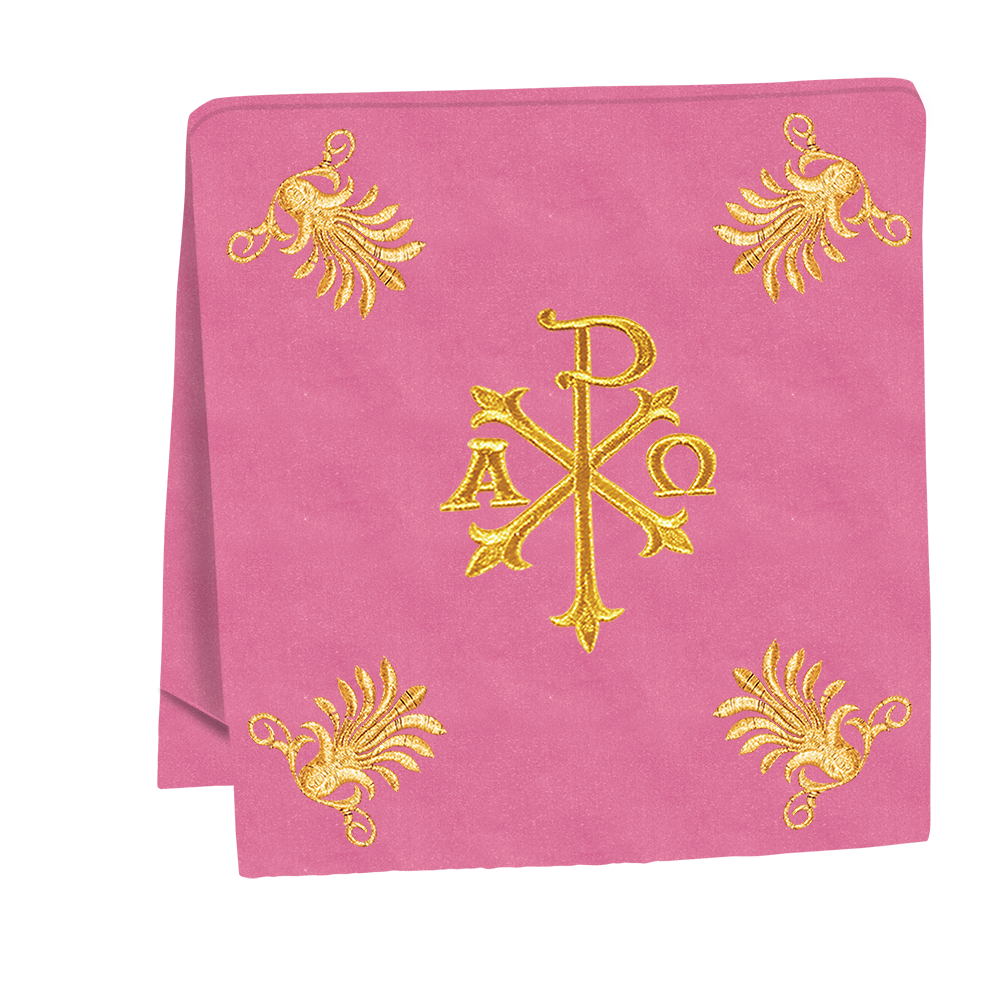 Roman Chasuble Vestments Adorned With Trims