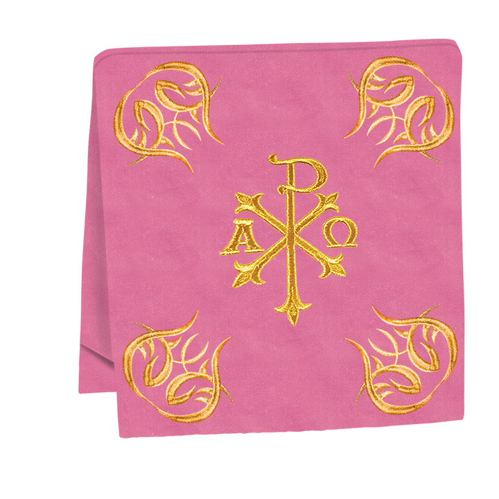 Borromean Chasuble Vestment With Braided Orphrey and Trims