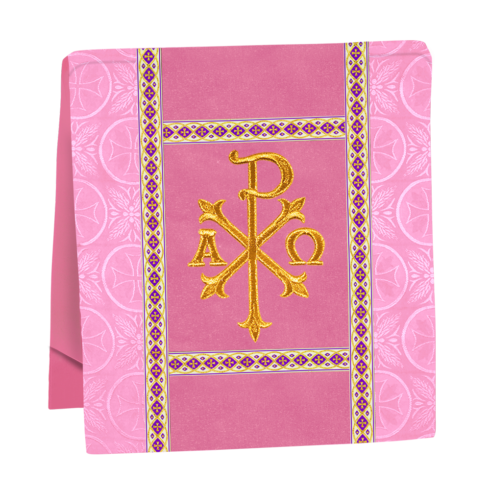 Traditional Altar Mass Set with  Embroidered Motifs