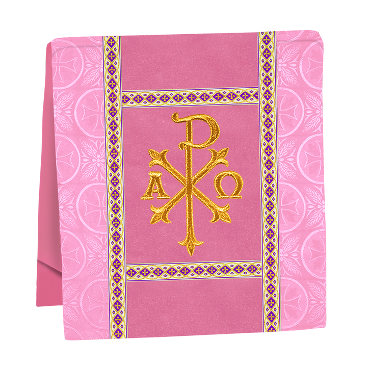 Traditional Altar Mass Set with  Embroidered Motifs