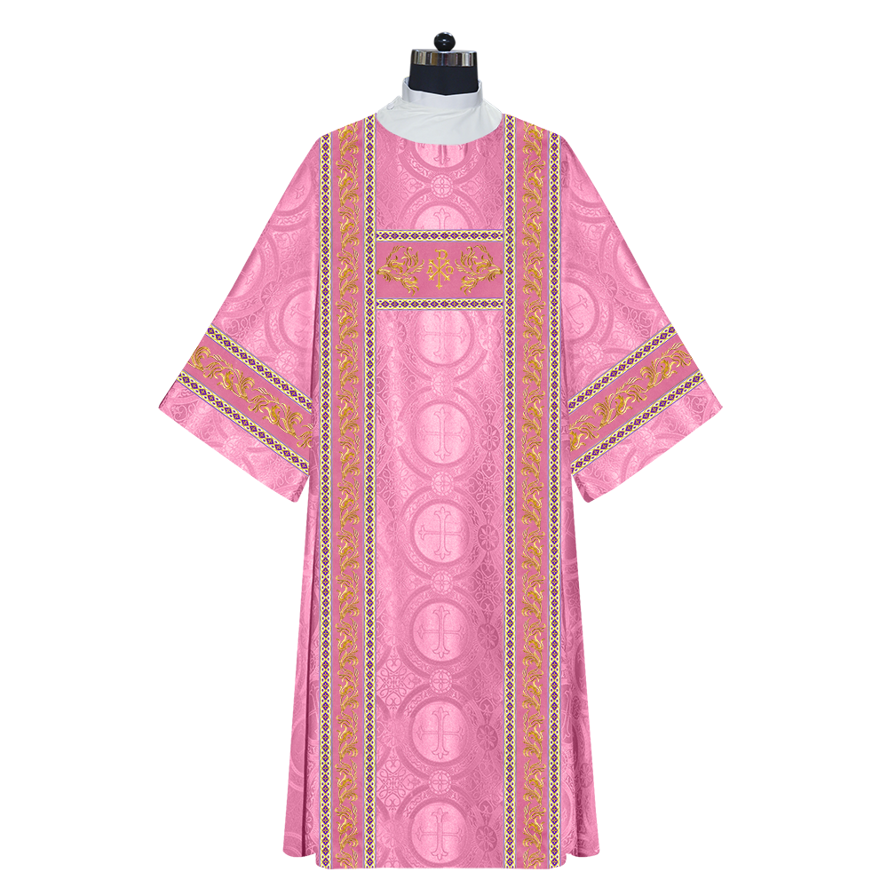 Dalmatics Vestments With Enhanced Embroidery