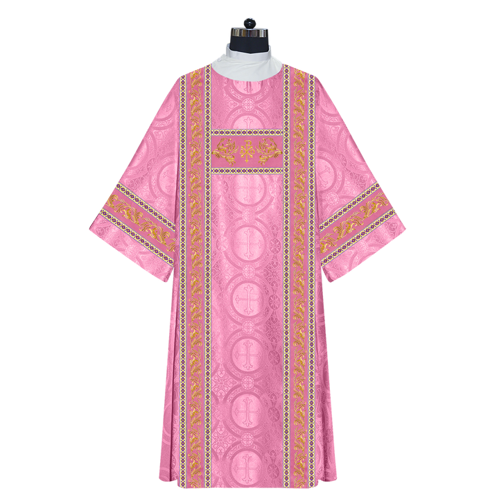 Dalmatics Vestments With Enhanced Embroidery