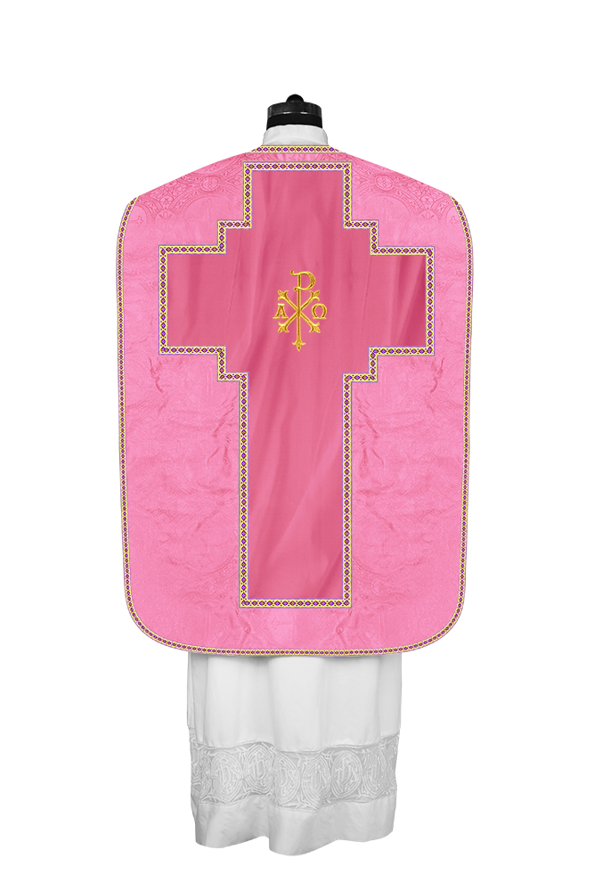 Roman chasuble with Motif and Trims