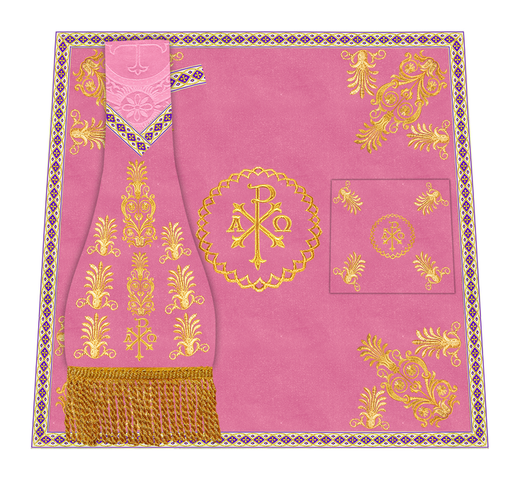 Embroidered Motif and Trims Mass set